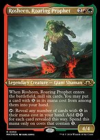Rosheen, Roaring Prophet - Modern Horizons 3 - Etched Foil