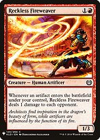 Reckless Fireweaver - The List