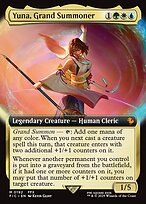 Yuna, Grand Summoner - Final Fantasy Commander - Extended Art