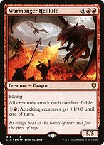 Warmonger Hellkite - Commander Legends: Battle for Baldur's Gate