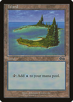 Island - Urza's Saga