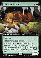 Evercoat Ursine - Bloomburrow Commander - Extended Art