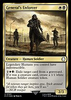 General's Enforcer - Fallout - Surge Foil