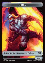 Golem - Edge of Eternities Commander Tokens