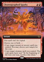 Choreographed Sparks - Secrets of Strixhaven - Extended Art
