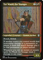 Tor Wauki the Younger - Dominaria United Commander - Etched Foil