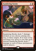 Sundering Stroke - Throne of Eldraine Promos