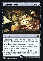 Season of Loss - Bloomburrow Promos - Promo Foil