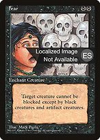 Inspirar temor (Fear) - Fourth Edition Foreign Black Border