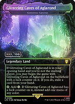 Glittering Caves of Aglarond (Gemstone Caverns) - Tales of Middle-earth Commander - Double Rainbow, Borderless