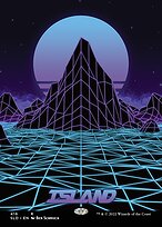 Island - Secret Lair Drop - Borderless