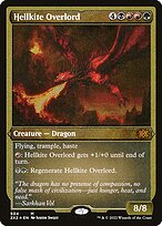 Hellkite Overlord - Double Masters 2022 - Etched Foil