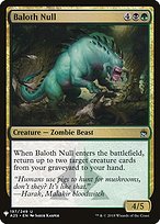 Baloth Null - The List