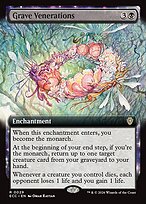Grave Venerations - Lorwyn Eclipsed Commander - Extended Art
