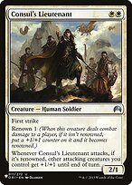 Consul's Lieutenant - The List