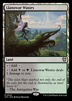 Llanowar Wastes - Outlaws of Thunder Junction Commander