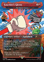 Knuckles's Gloves (The Reaver Cleaver) - Secret Lair Drop - Borderless