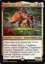 Mabel, Heir to Cragflame - Bloomburrow