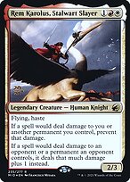 Rem Karolus, Stalwart Slayer - Innistrad: Midnight Hunt Promos - Promo Foil