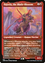 Najeela, the Blade-Blossom - Commander Legends - Etched Foil