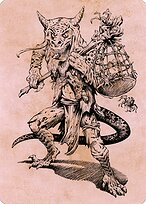 Taunting Kobold - Battle for Baldur's Gate Art Series - Borderless