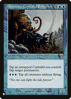 Aboshan, Cephalid Emperor - The List