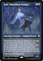 Gale, Waterdeep Prodigy - Commander Legends: Battle for Baldur's Gate - Etched Foil