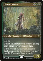 Ohabi Caleria - Dominaria United Commander - Etched Foil