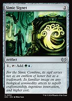 Simic Signet - Duskmourn: House of Horror Commander