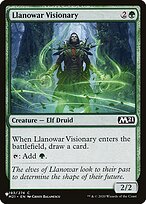 Llanowar Visionary - The List