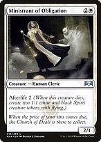 Ministrant of Obligation - Ravnica Allegiance