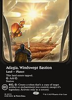 Adagia, Windswept Bastion - Edge of Eternities - Galaxy Foil, Showcase