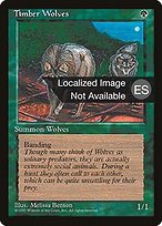 Timber Wolves - Fourth Edition Foreign Black Border