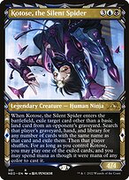 Kotose, the Silent Spider - Kamigawa: Neon Dynasty - Showcase
