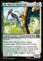 Ms. Marvel, Elastic Ally - Marvel Super Heroes Commander