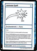 Animate Spell - Mystery Booster Playtest Cards 2019