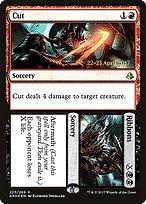 Cut // Ribbons - Amonkhet Promos - Promo Foil