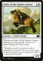 Order of the Golden Cricket - Jumpstart 2022