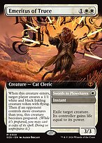 Emeritus of Truce // Swords to Plowshares - Secrets of Strixhaven - Extended Art