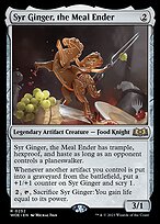 Syr Ginger, the Meal Ender - Wilds of Eldraine Promos