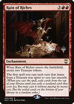 Rain of Riches - New Capenna Commander Promos