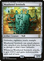 Weathered Sentinels - New Capenna Commander Promos