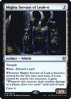 Mighty Servant of Leuk-o - Battle for Baldur's Gate Promos