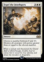 Expel the Interlopers - Wilds of Eldraine Promos