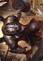 Perrie, the Pulverizer - New Capenna Art Series - Borderless