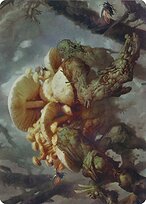 Swarm Shambler - Zendikar Rising Art Series - Borderless