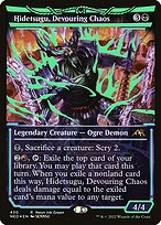 Hidetsugu, Devouring Chaos - Kamigawa: Neon Dynasty