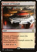 Temple of Triumph - Commander 2021