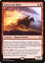 Flamerush Rider - Commander 2019