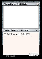 Manakin and Millikin - Unknown Event